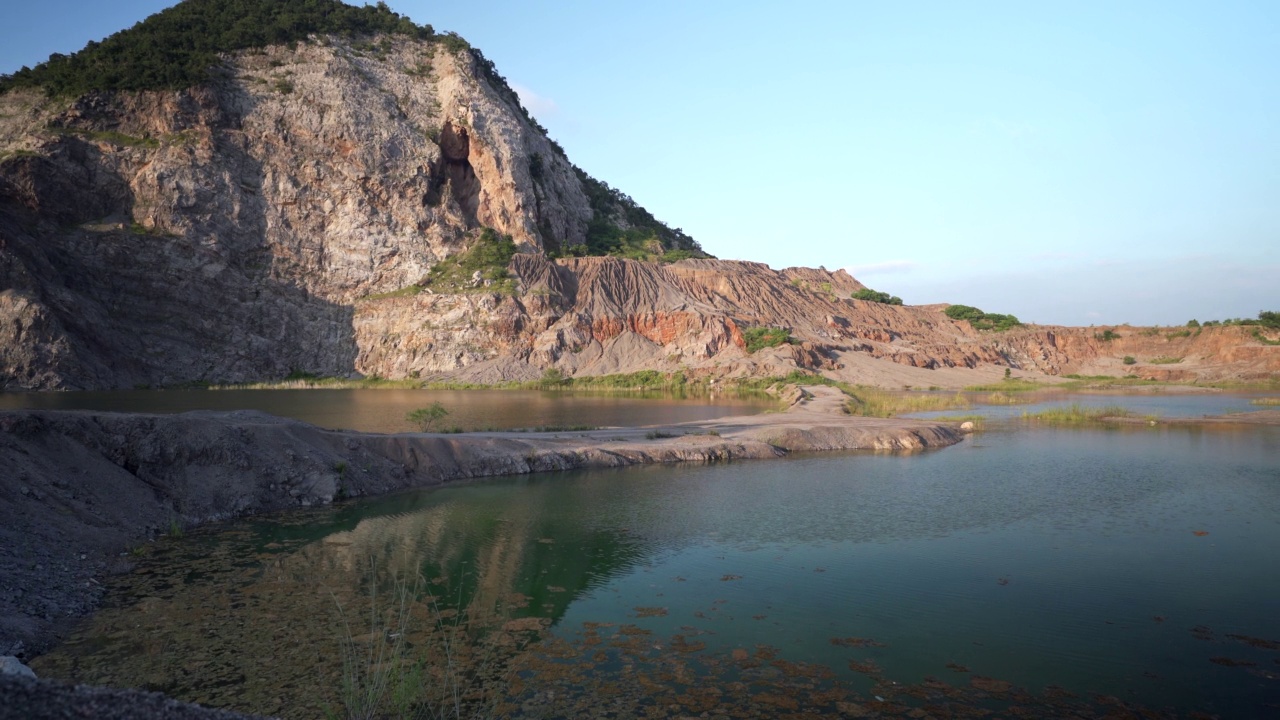 Ratchaburi省的大峡谷新旅游目的地视频素材