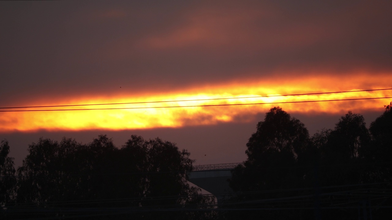 夕阳视频素材