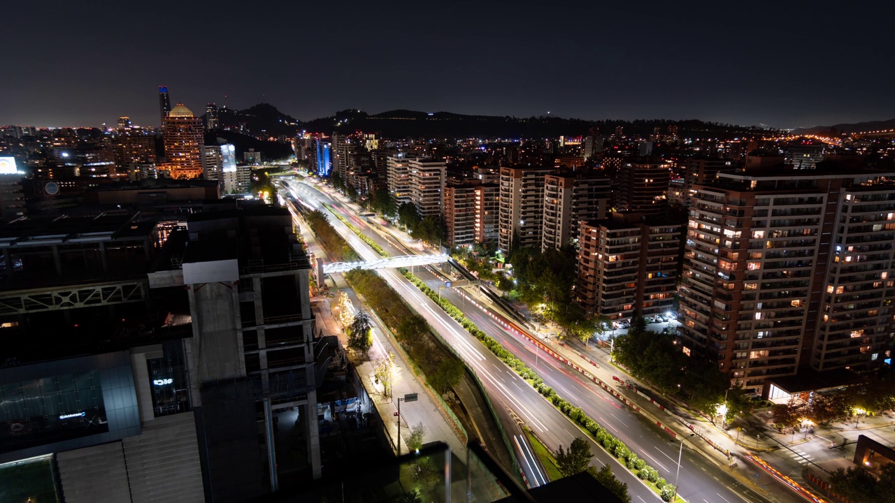 城市公路延时视频视频素材