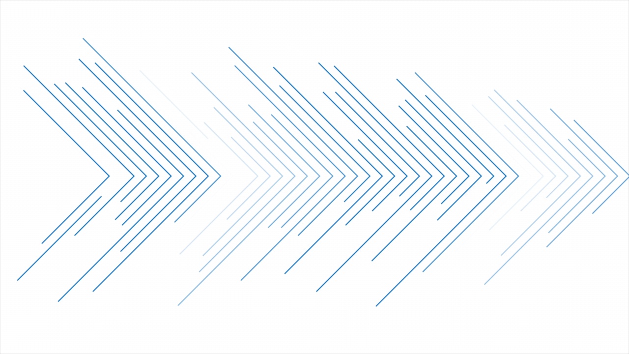蓝色最小箭头抽象未来技术运动背景视频素材