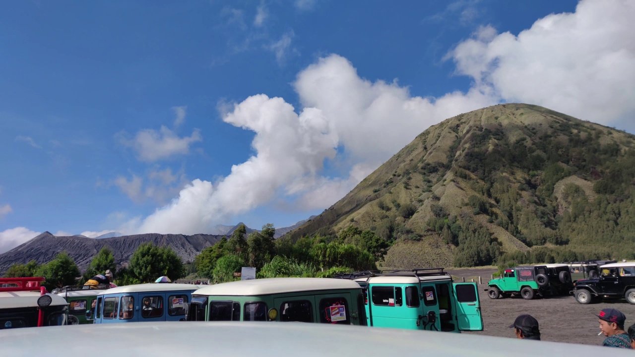 布罗莫山的视图视频素材