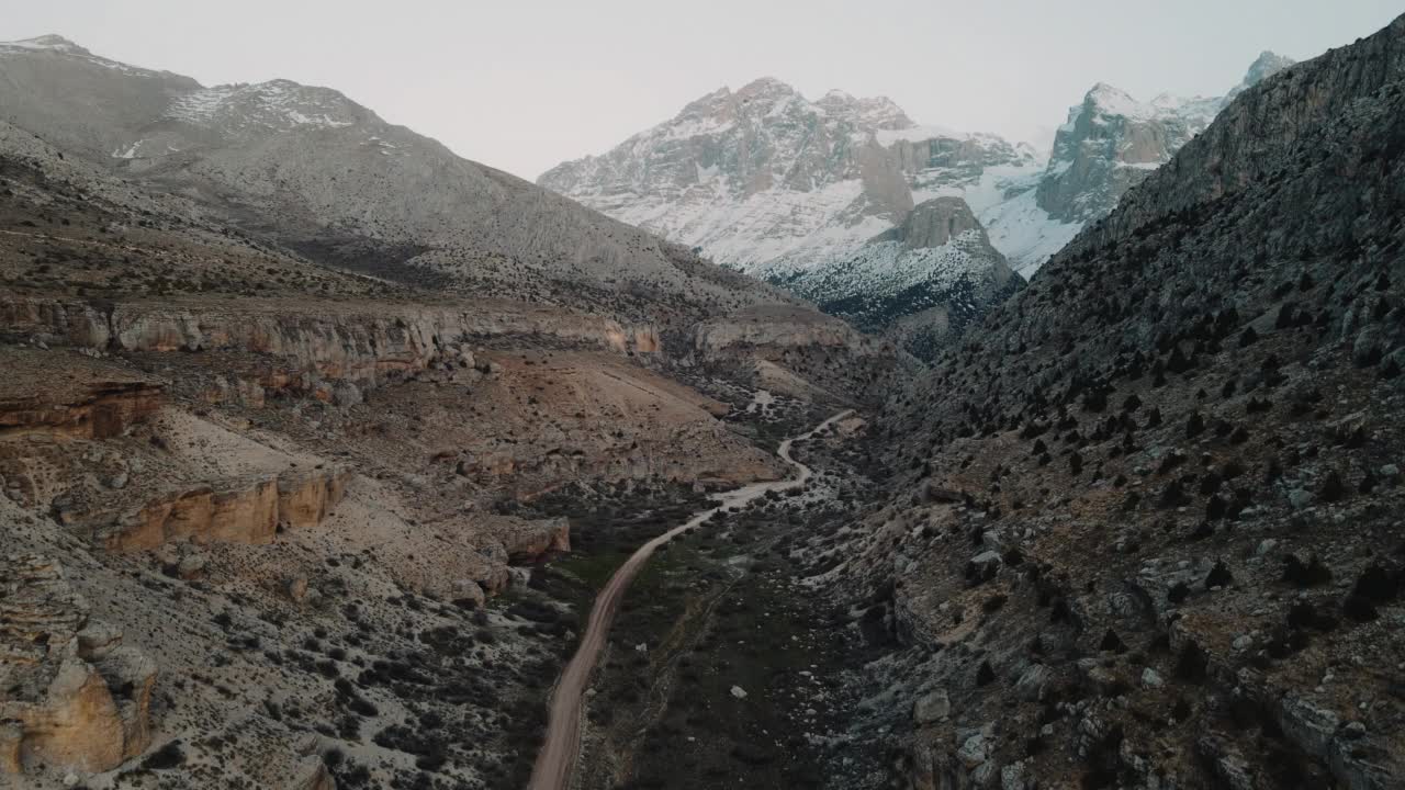 Aladağ守护神山,土耳其。视频下载