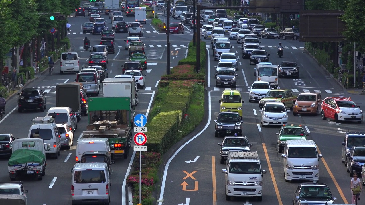 东京街视频素材