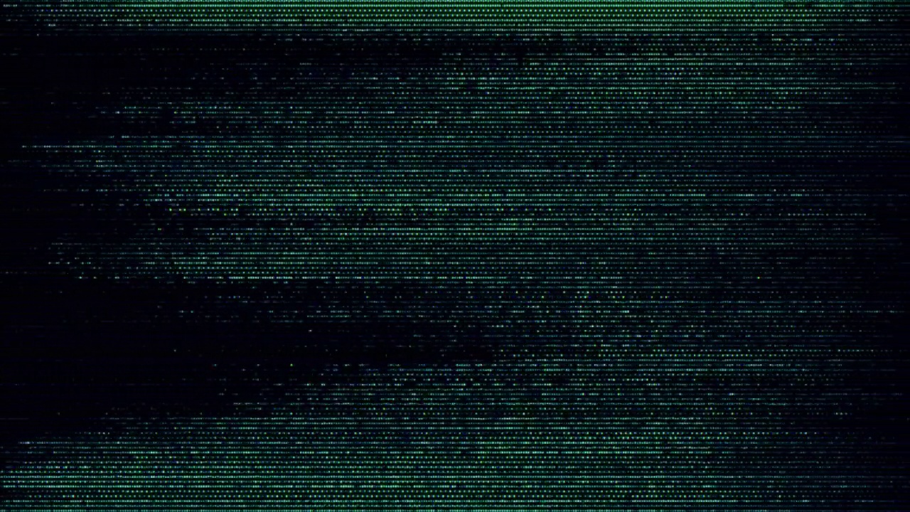 Glitch noise静态电视特效包。可视视频条纹背景效果，CRT电视屏幕无信号故障效果视频素材