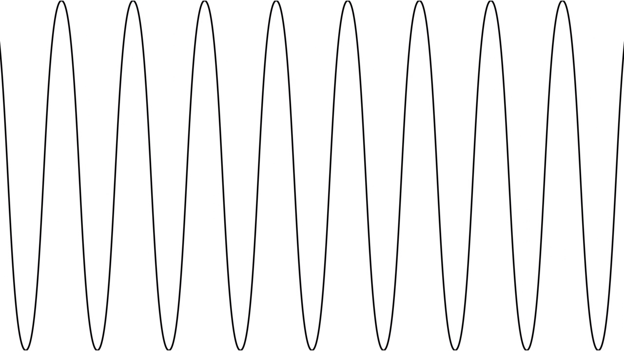 动画的波幅变化，电波声波振荡视频下载