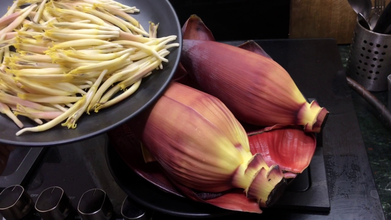 香蕉花视频素材