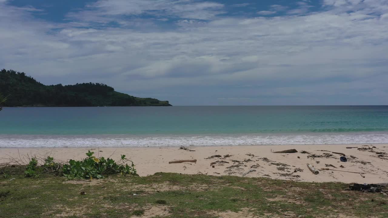 AH -海滩波浪视频素材