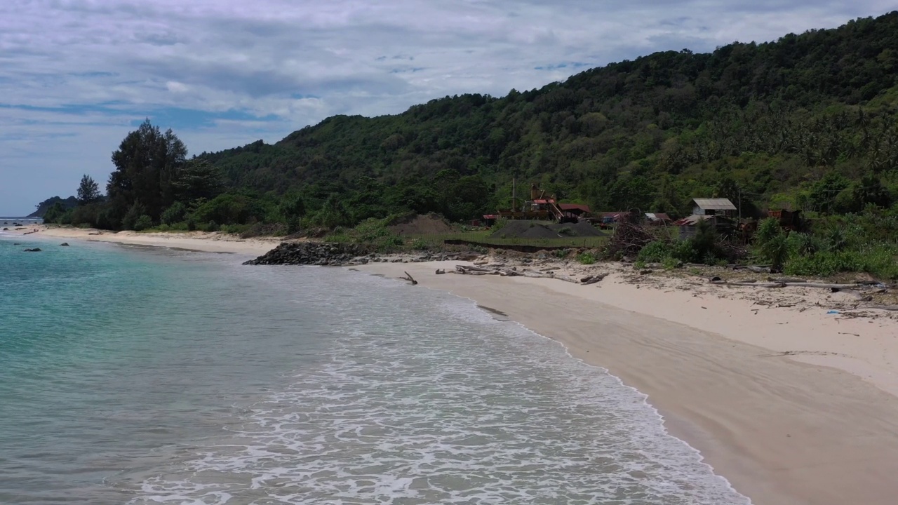 AH -海滩波浪视频素材