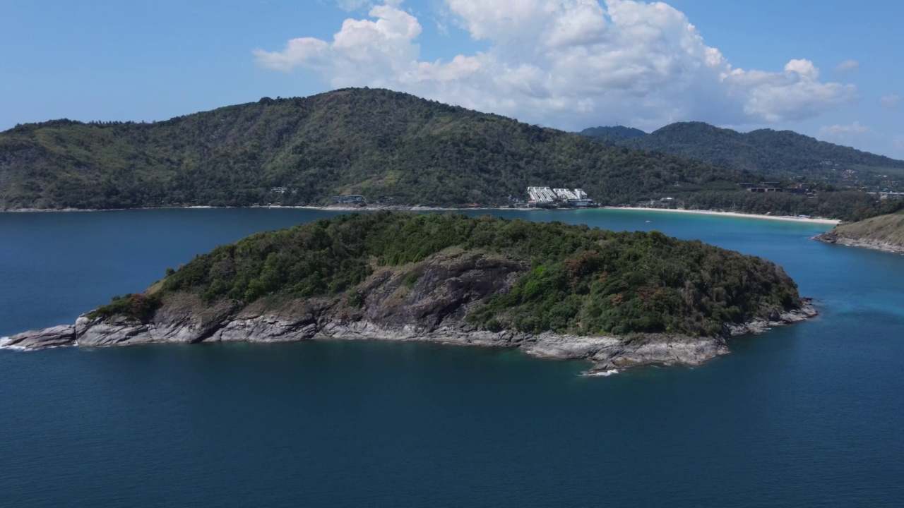 从这里看日落是泰国普吉岛的地标。最受欢迎的假日旅游和著名。视频素材