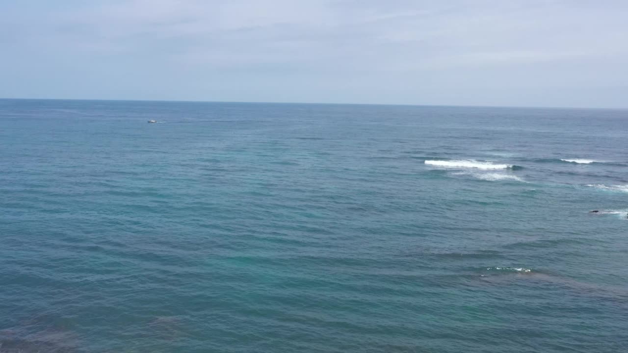 自然和海洋风景/韩国济州岛视频素材