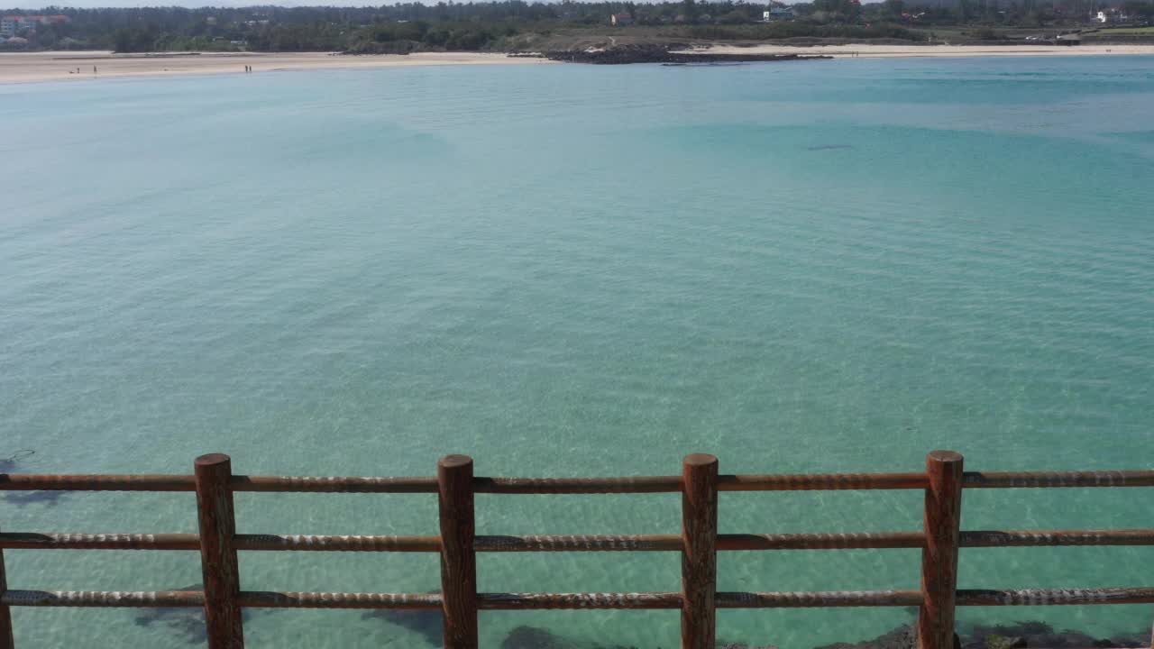 自然和海洋风景/韩国济州岛视频素材