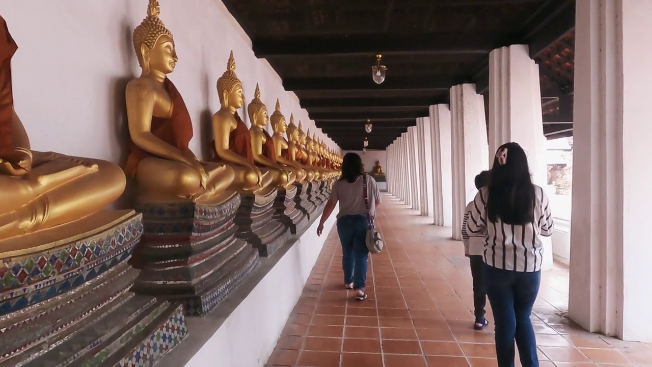 泰国佛寺普泰泽寺视频素材