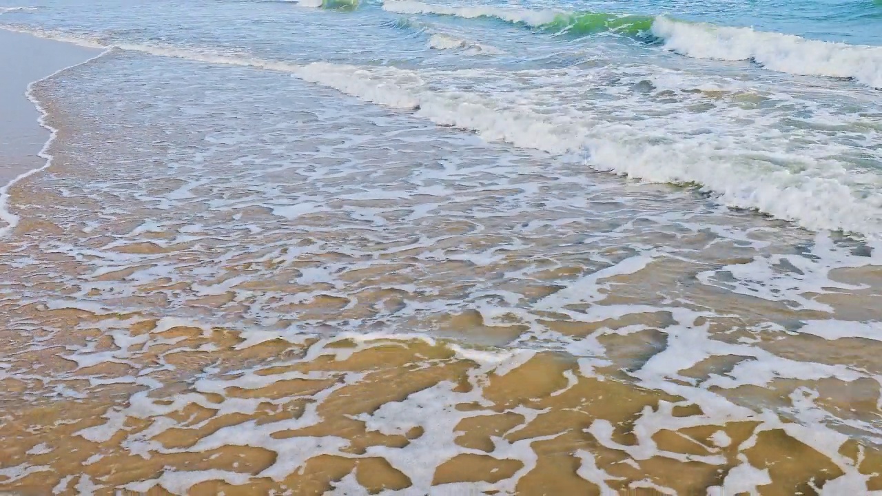 海南美丽的海滨风景视频素材