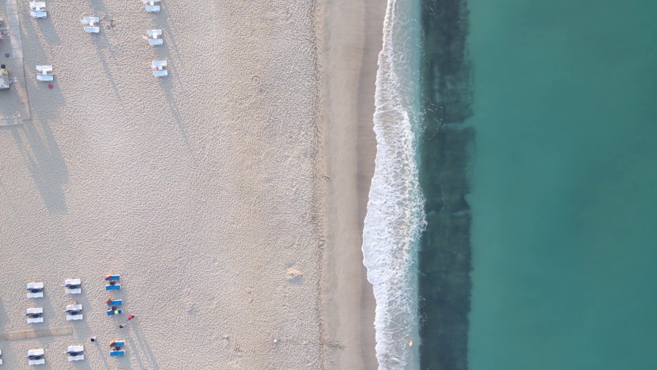 土耳其夏季的海滨风光视频素材