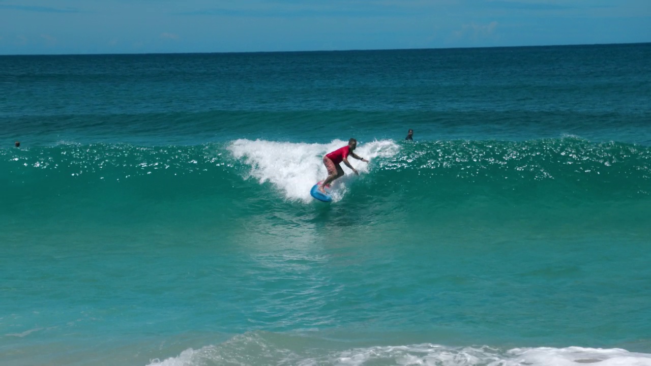 Ehukai海滩- Banzai Pipeline -夏威夷瓦胡岛视频素材