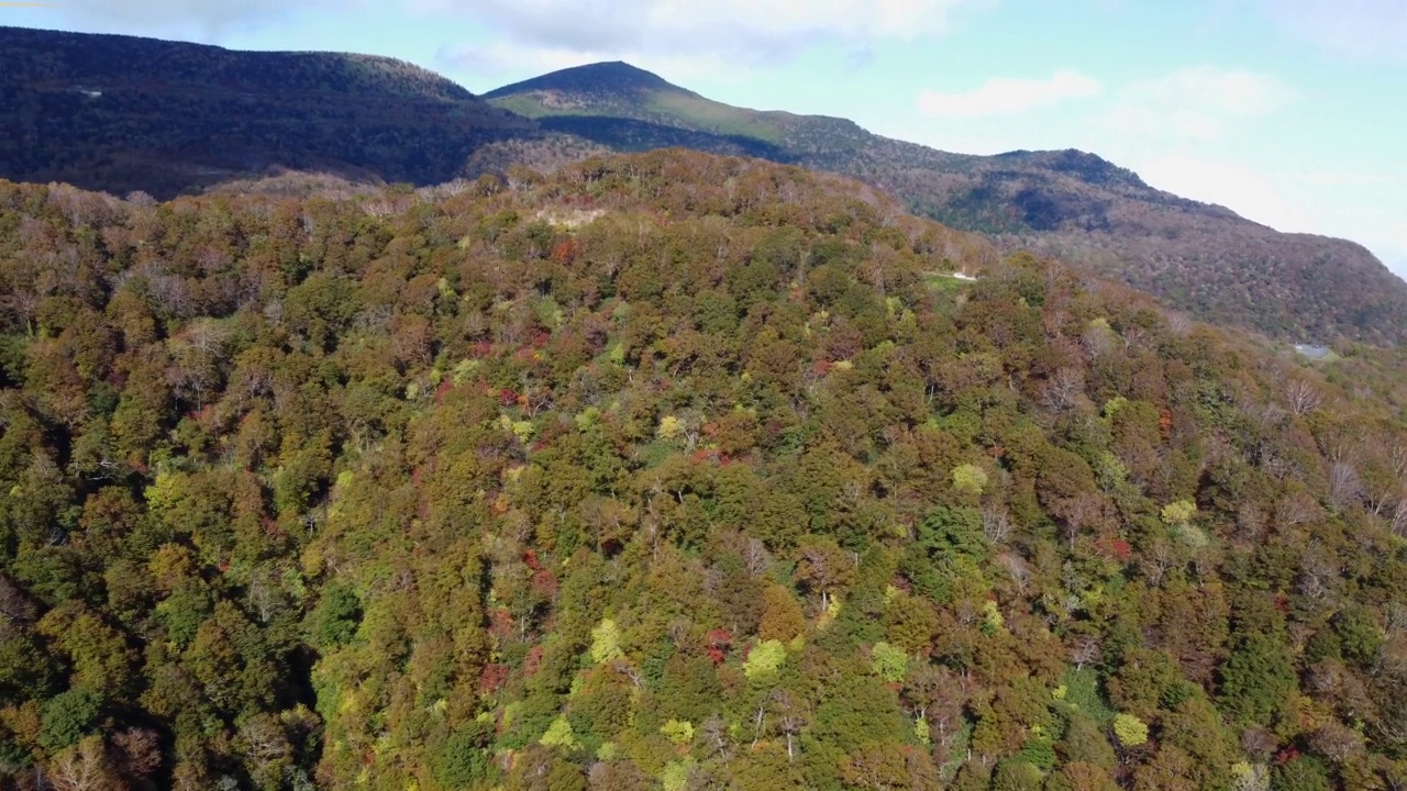 日本山区——秋季视频下载