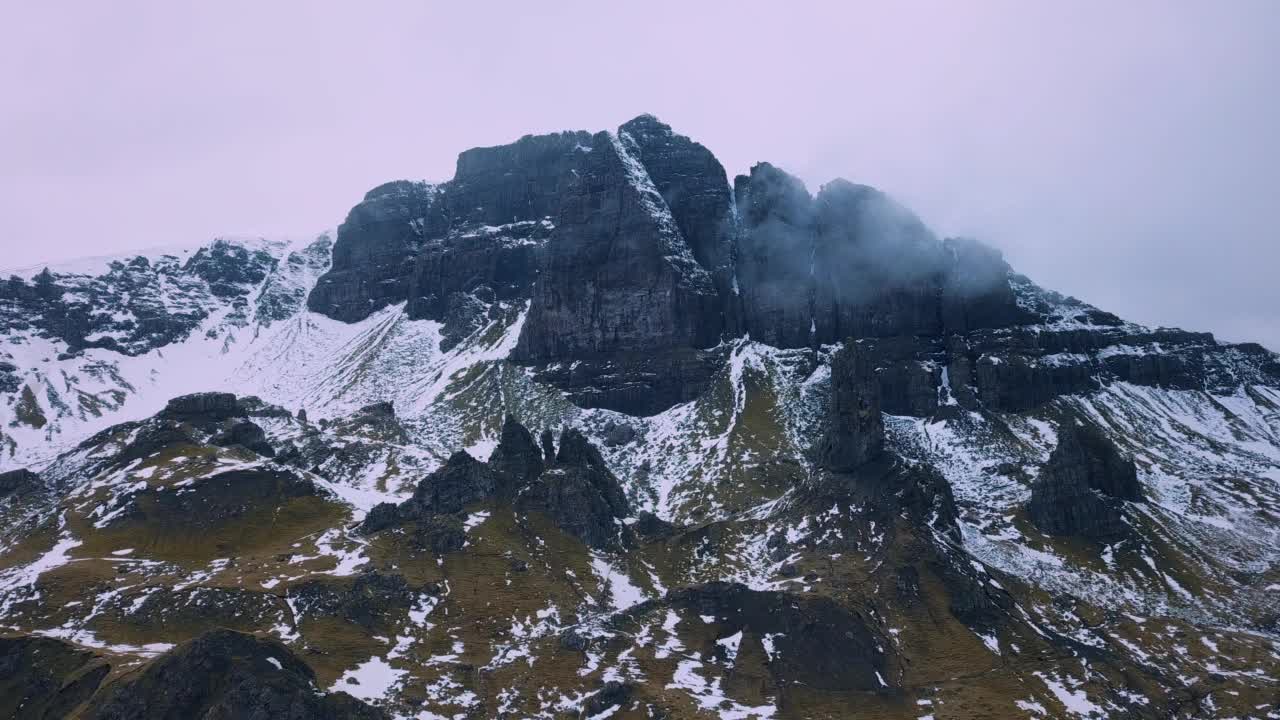 苏格兰斯凯岛的风景视频素材