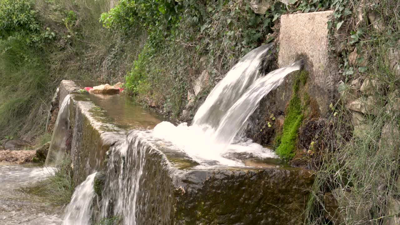 天然水春天视频素材