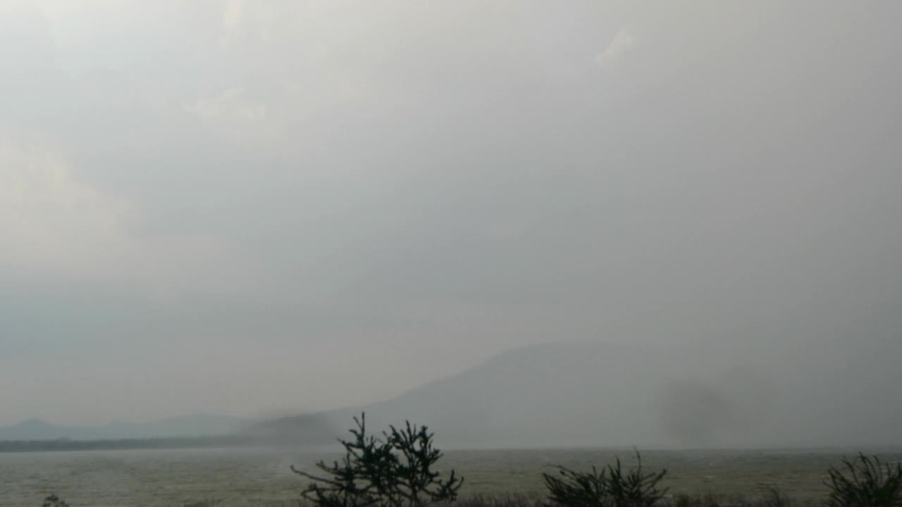 闪电雷雨视频素材