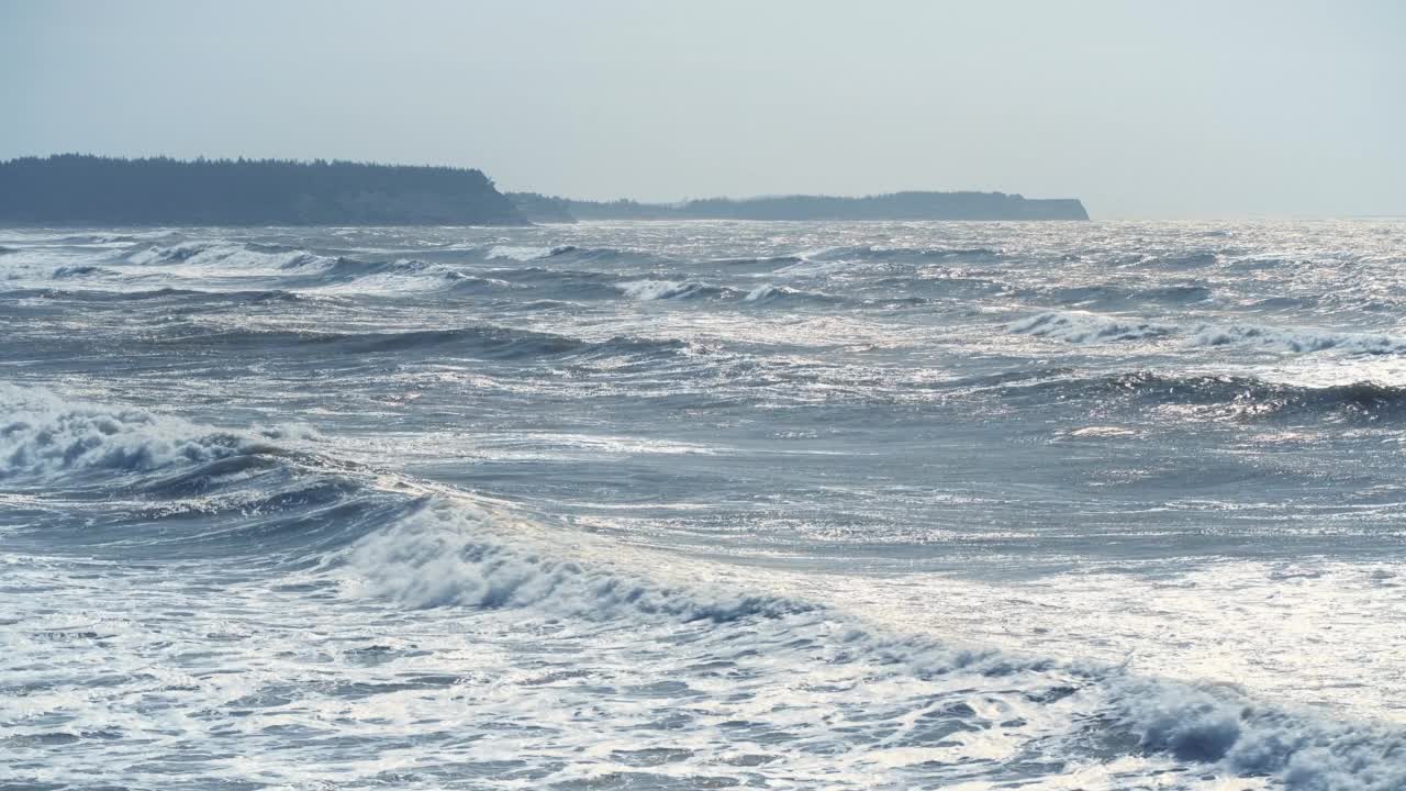 大西洋海浪视频素材