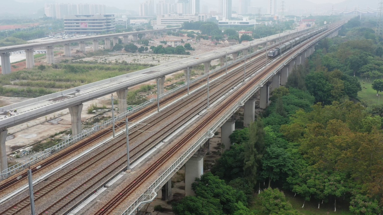 高速铁路视频素材