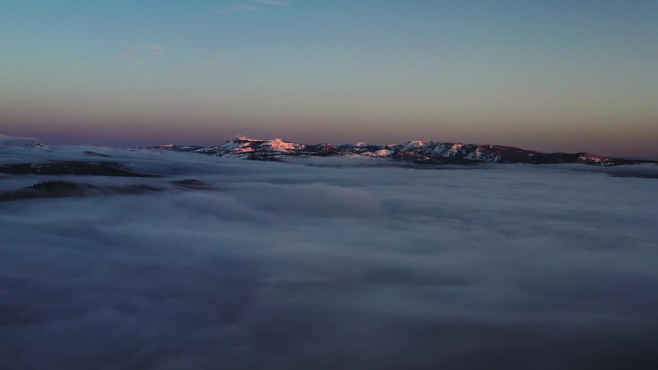 雪山黎明视频素材