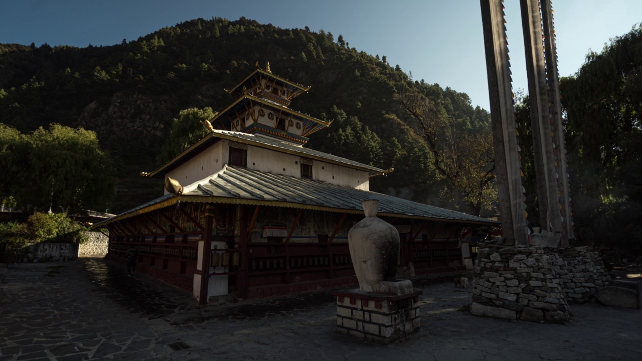 西藏寺庙建筑视频素材