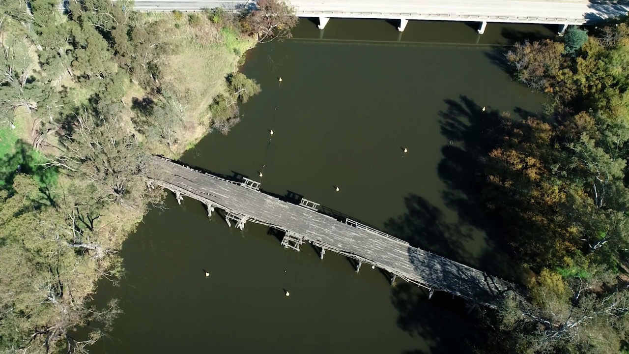 Goulburn河空中视频素材