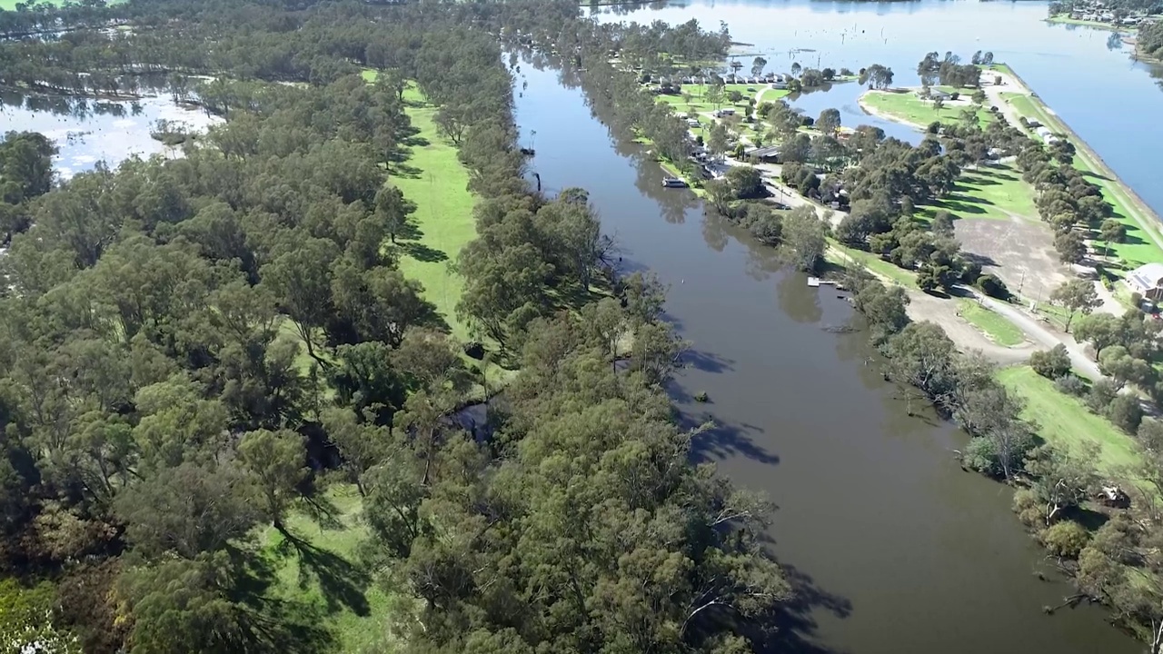 Goulburn河空中视频素材