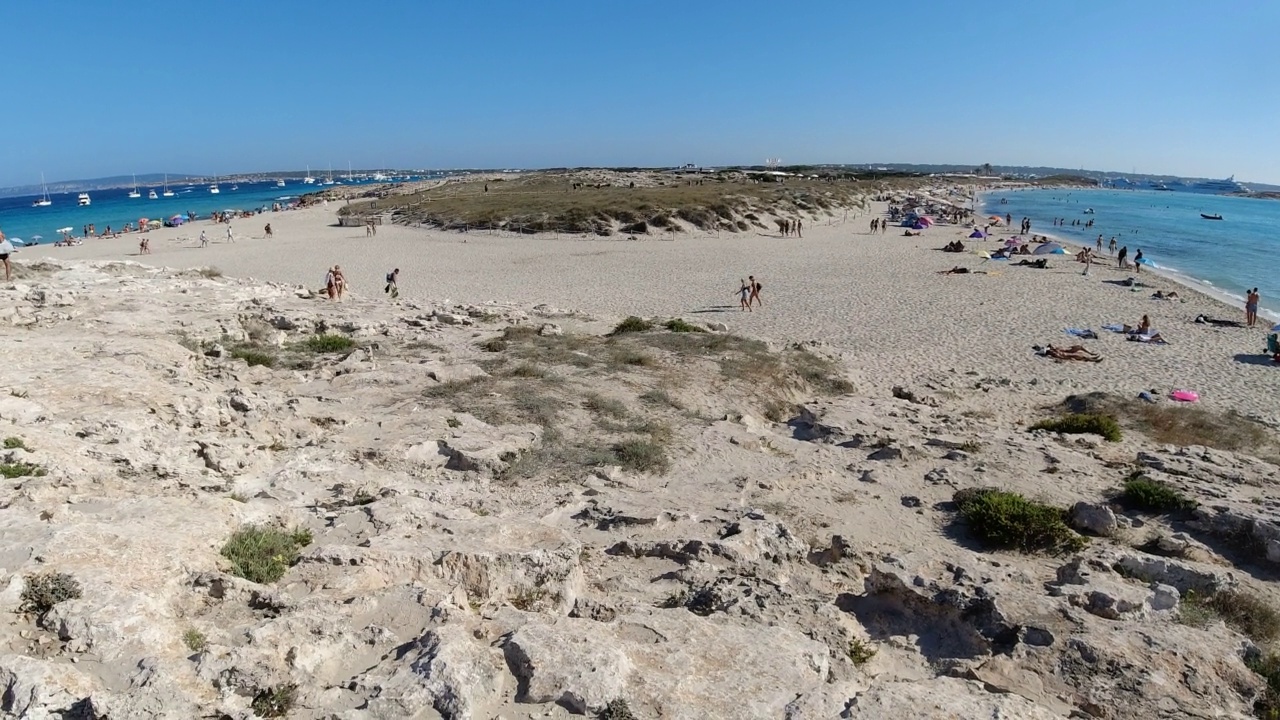 Formentera海滩视频素材