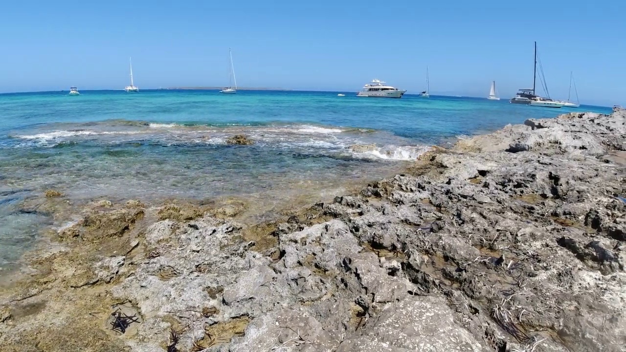 Formentera海滩视频素材