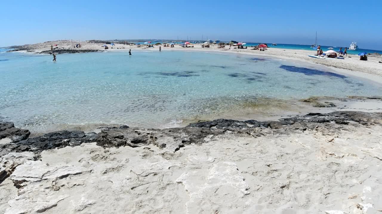 Formentera海滩视频素材