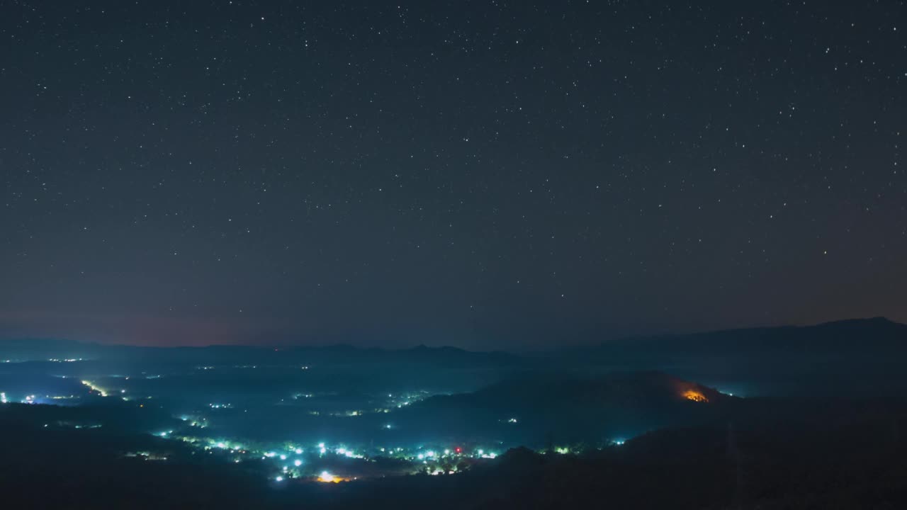 痕迹和太空尘埃。视频素材