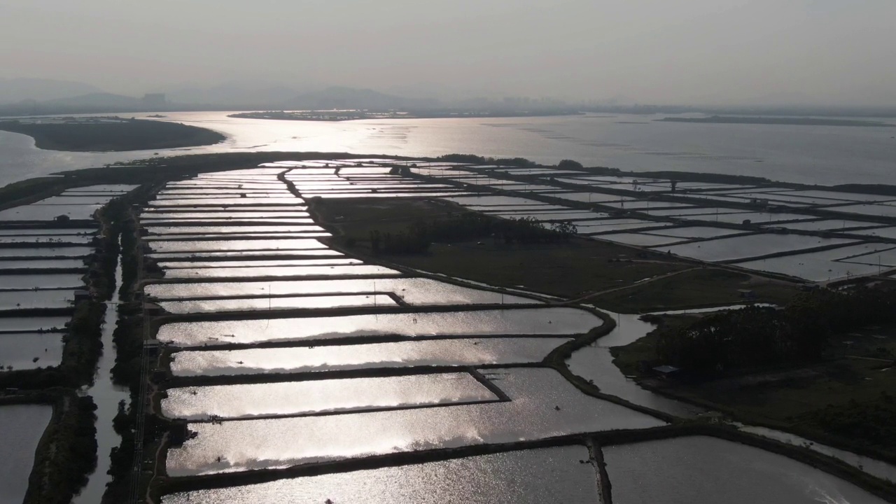 海边养殖农场视频素材