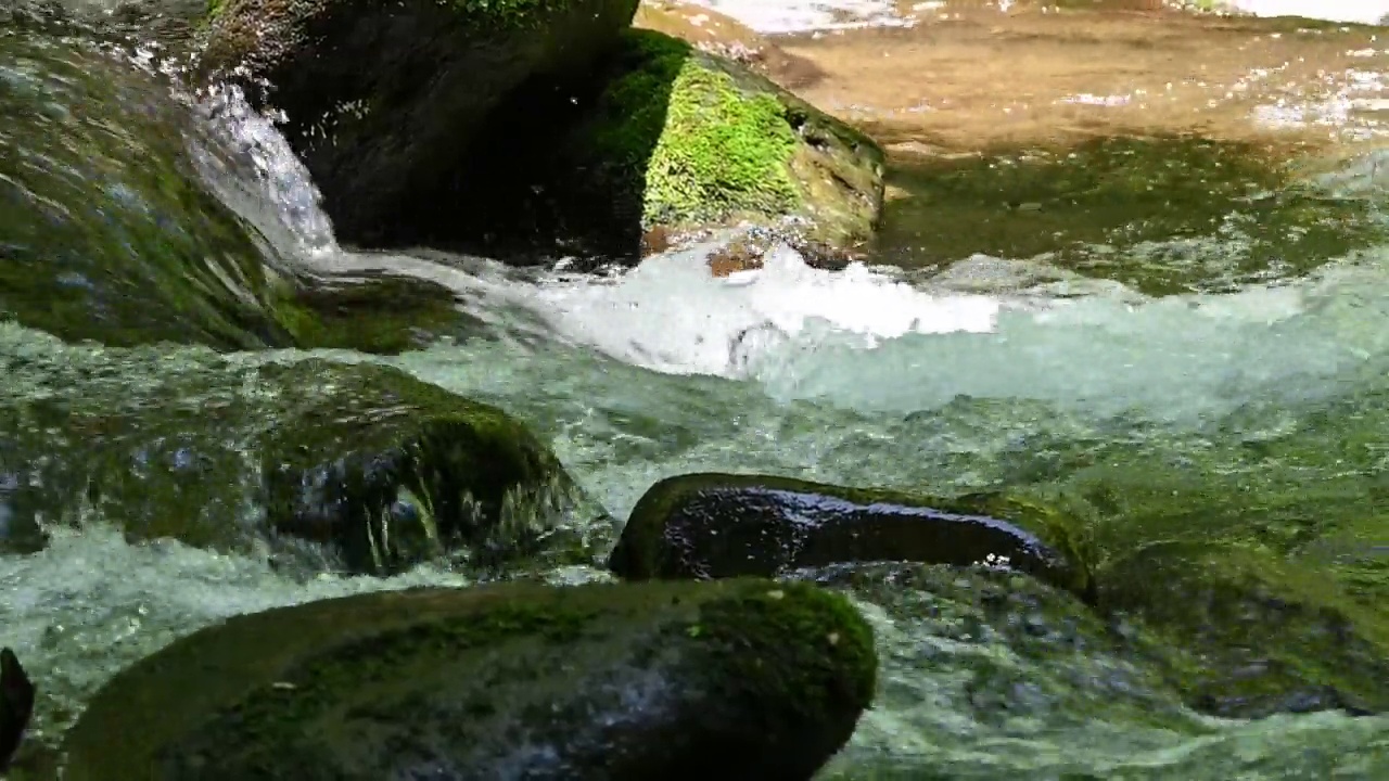 河急流视频素材