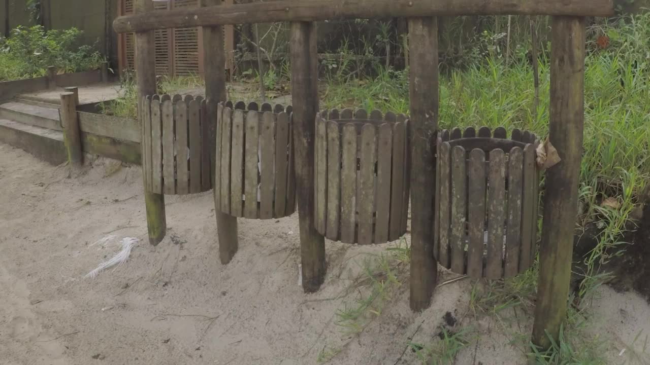 Barra do Sahy海滩的看法，北海岸的圣保罗，巴西视频下载