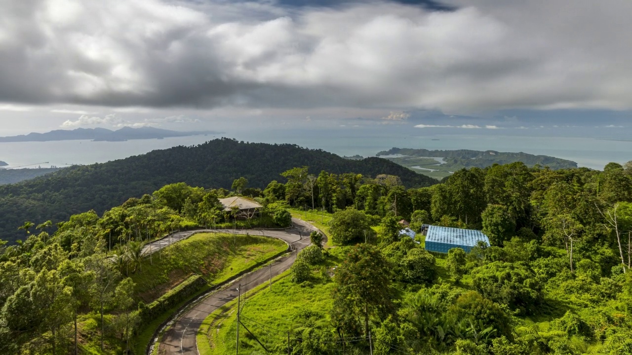 熔岩山时间跨度视频素材