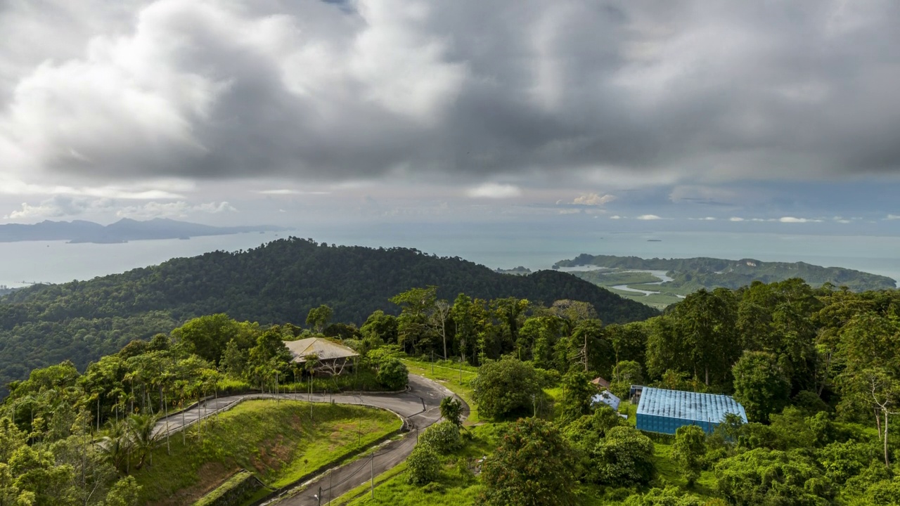 熔岩山时间跨度视频素材