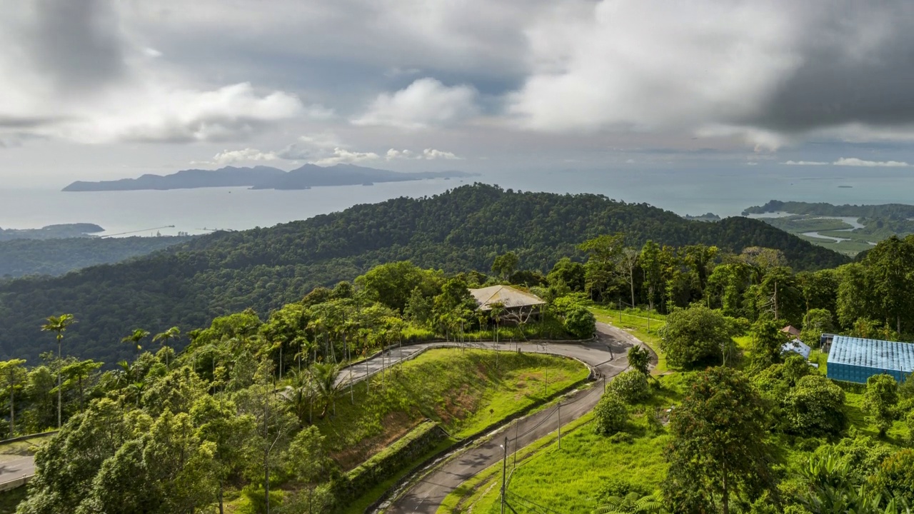 熔岩山时间跨度视频素材