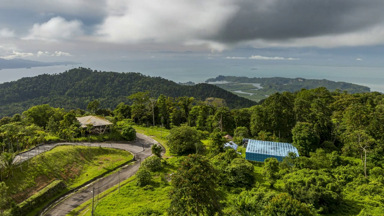 熔岩山时间跨度视频素材