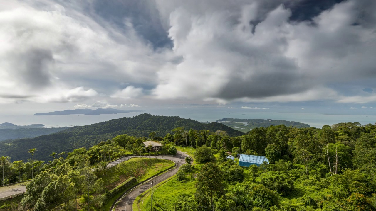 熔岩山时间跨度视频素材