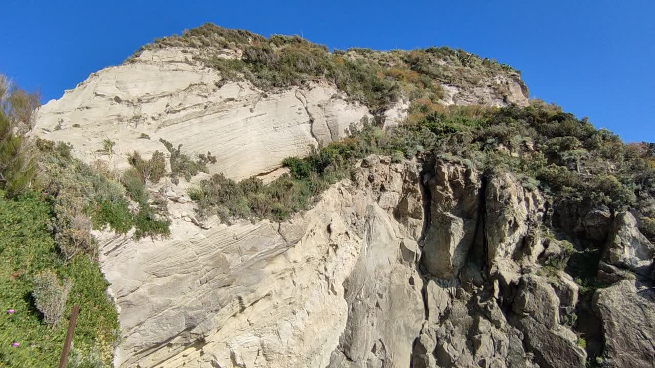 Ischia -从圣安杰洛角俯瞰视频素材