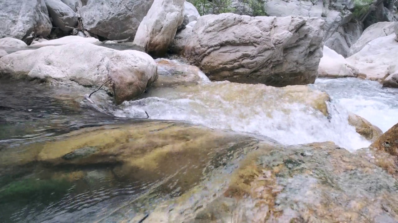 纯山水域视频素材