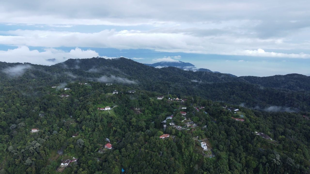 马来西亚乔治敦的槟城山景视频素材