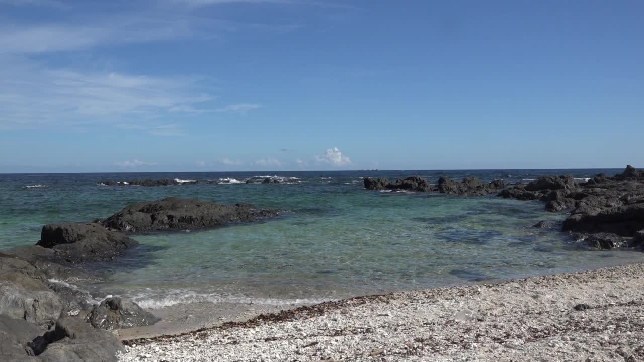 屋久岛海景/鹿儿岛，日本视频素材