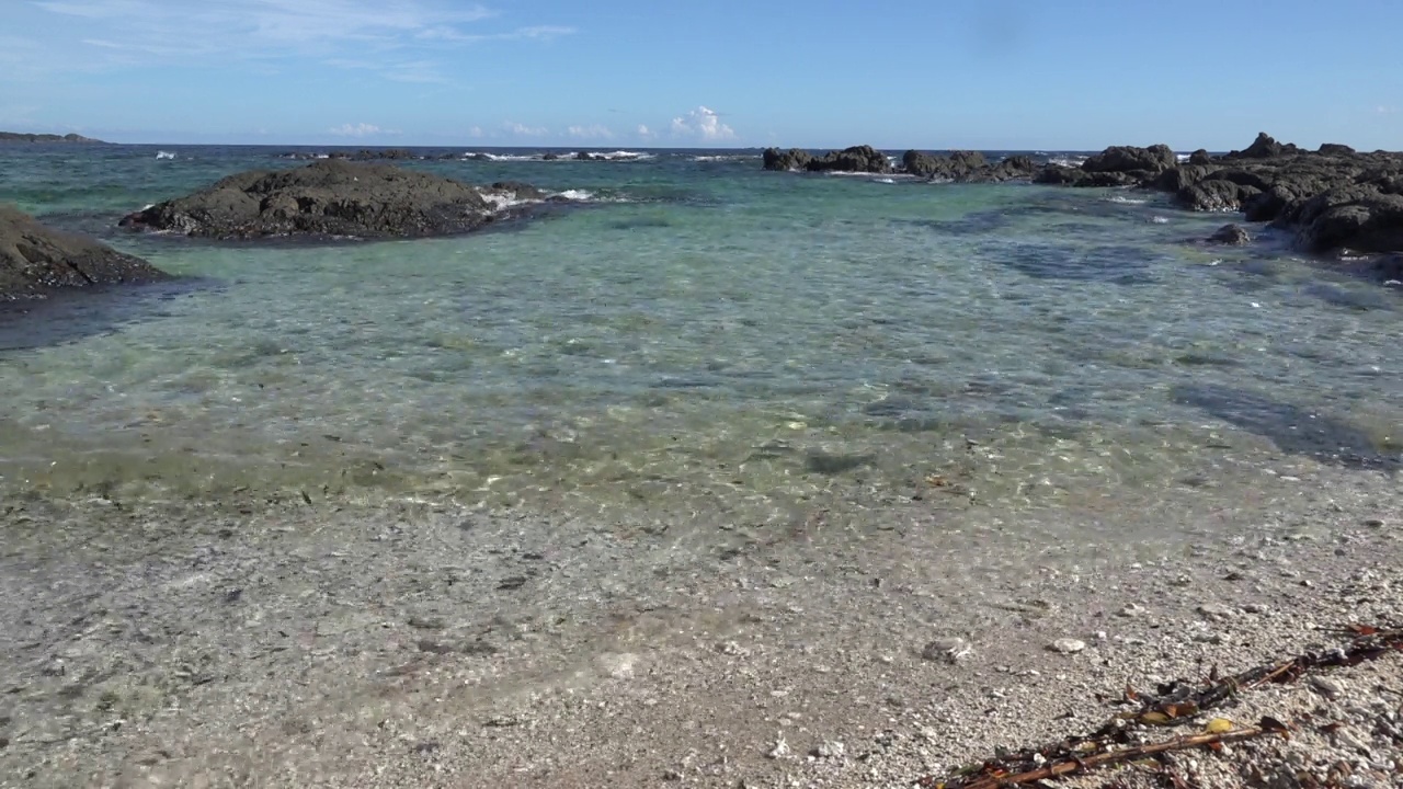 屋久岛海景/鹿儿岛，日本视频素材