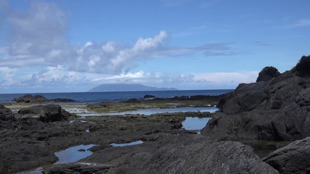 屋久岛海景/鹿儿岛，日本视频素材