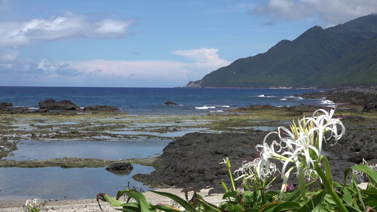 屋久岛海景/鹿儿岛，日本视频素材