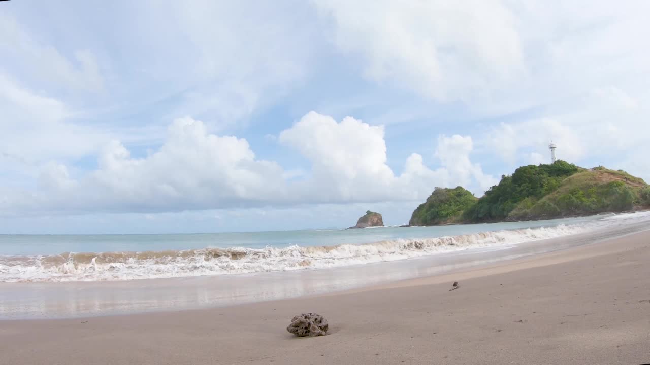 泰国甲米海滩和灯塔视频下载