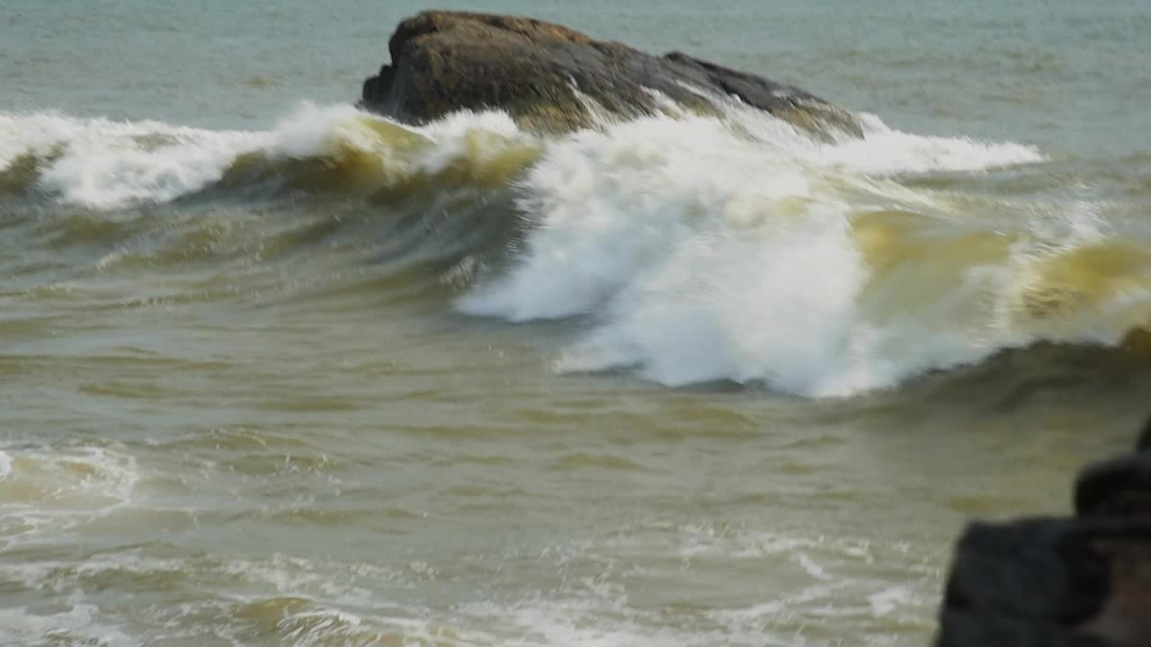 海浪视频素材